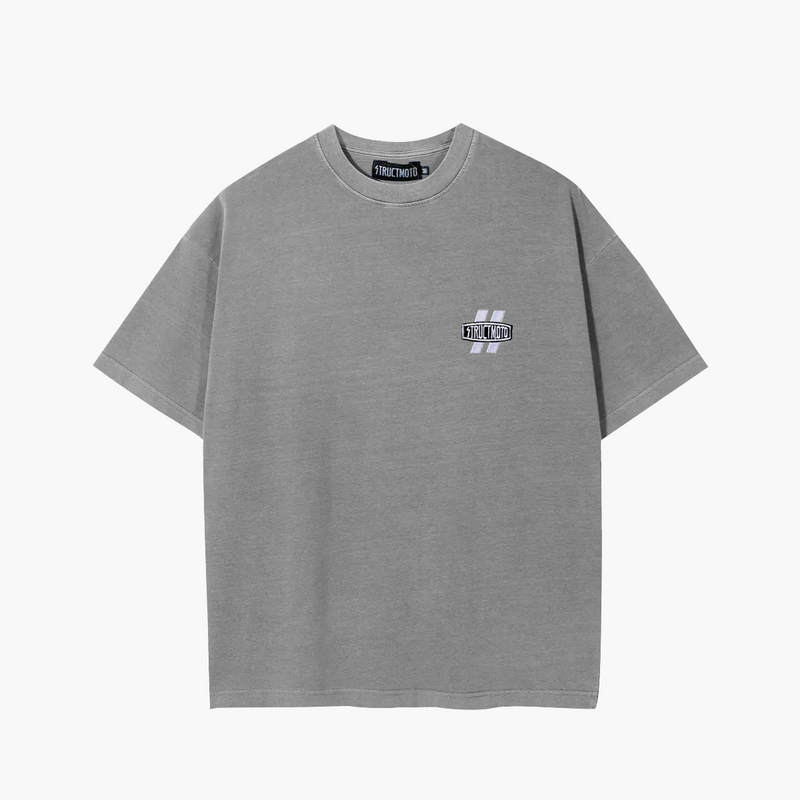 STM Double Strike EMB T-Shirt Gray